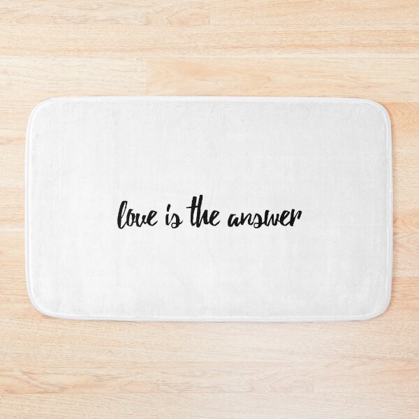 Item preview, Love is the answer  designed and sold by Pop-n-Rockin.