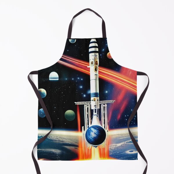 Item preview, Vintage Space Rocket Poster designed and sold by BAYFAIRE.