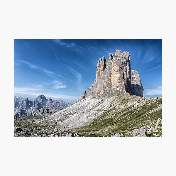Three peaks of Lavaredo Photographic Print