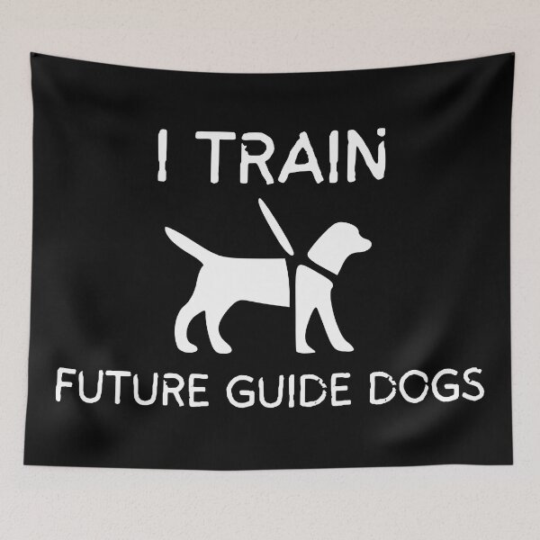 Item preview, I Train Future Guide Dogs White - Guide Dog for the Blind - Working Dog designed and sold by SayWhatYouFeel.