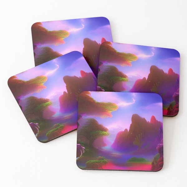 Artikelvorschau, Red Dreamy Landscape entworfen und verkauft von VitalDesigner.