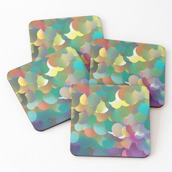 Item preview, Perpetual Scales - Colorful Circular and Oval Shape Pattern designed and sold by bandjdesigns.