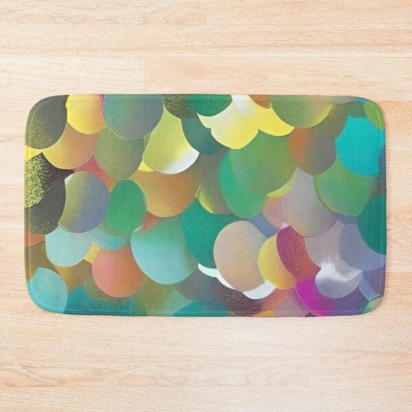 Item preview, Perpetual Scales - Colorful Circular and Oval Shape Pattern designed and sold by bandjdesigns.