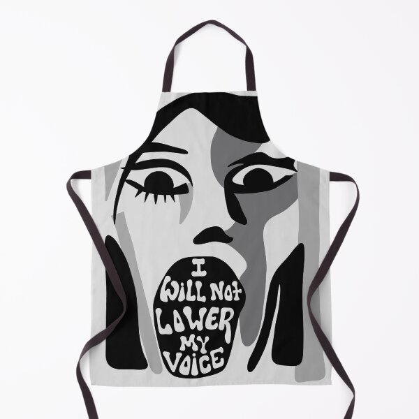 Item preview, I Will Not Lower My Voice designed and sold by Unhinged Heather.