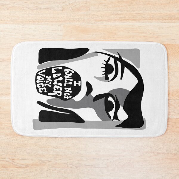 Item preview, I Will Not Lower My Voice designed and sold by Unhinged Heather.