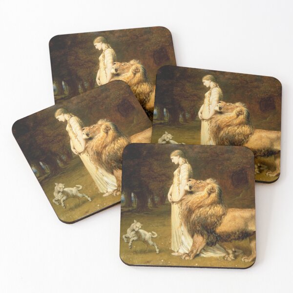 Item preview, Una and the Lion designed and sold by LadybellVintage.