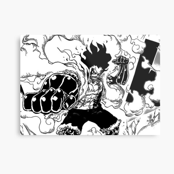 This is Luffy in gear 4 (Snakeman) Sticker for Sale by Gliphel