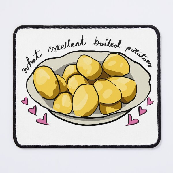 Item preview, What excellent boiled potatoes - with hearts - Pride & Prejudice designed and sold by gaslight-n.