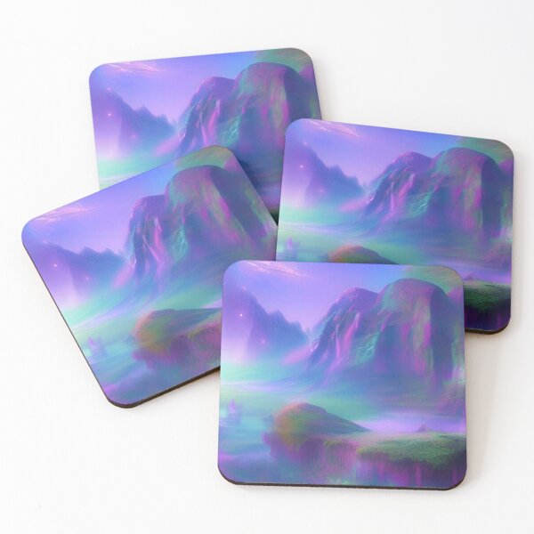 Artikelvorschau, Blue Nocturne Landscape entworfen und verkauft von VitalDesigner.