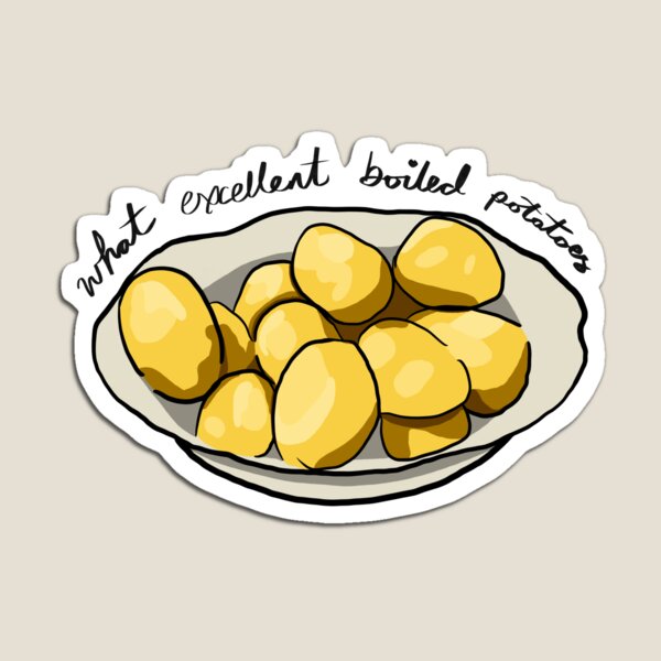 Aperçu de l'œuvre Quelles excellentes pommes de terre bouillies - Orgueil et préjugés créée et vendue par gaslight-n.