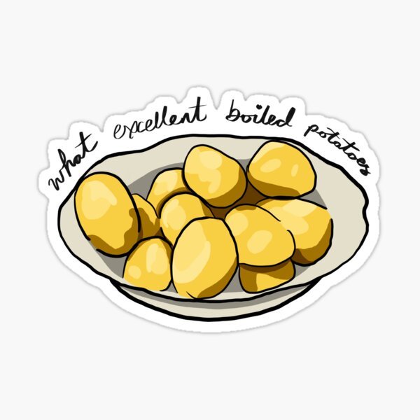 Item preview, What excellent boiled potatoes - Pride & Prejudice designed and sold by gaslight-n.