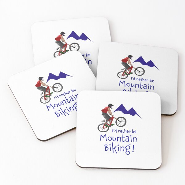 Item preview, I'd rather be mountain biking. - (+ View this design on 75+ products) designed and sold by Julien Hebbrecht.