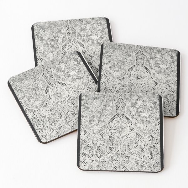 Item preview, White Lace Texture designed and sold by ClassicRose.