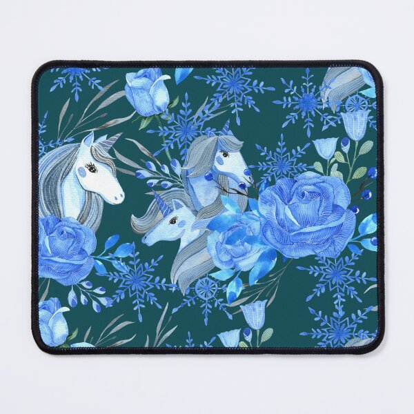 Item preview, Fantasy unicorn seamless pattern designed and sold by pinkyfish1010.