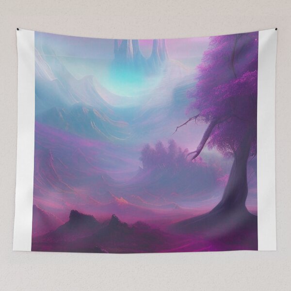 Artikelvorschau, Purple Landscape entworfen und verkauft von VitalDesigner.