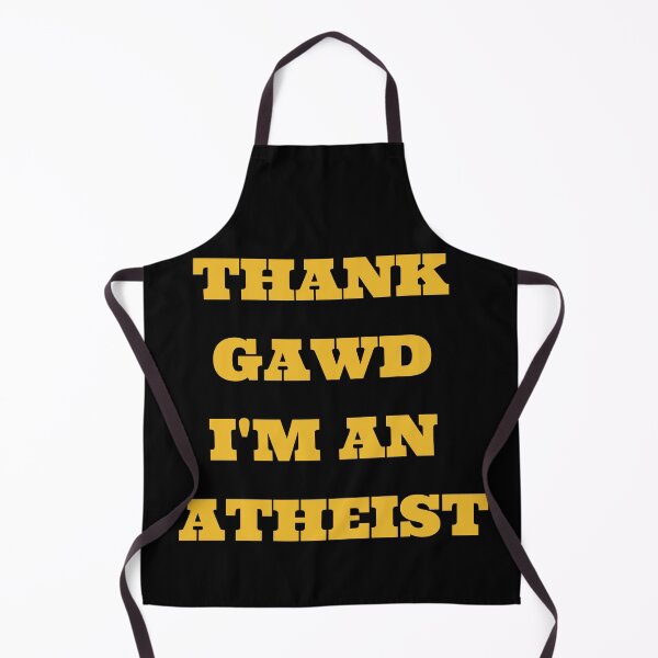 Item preview, Funny "Thank Gawd I'm an Atheist" designed and sold by Write-to-Rebel.