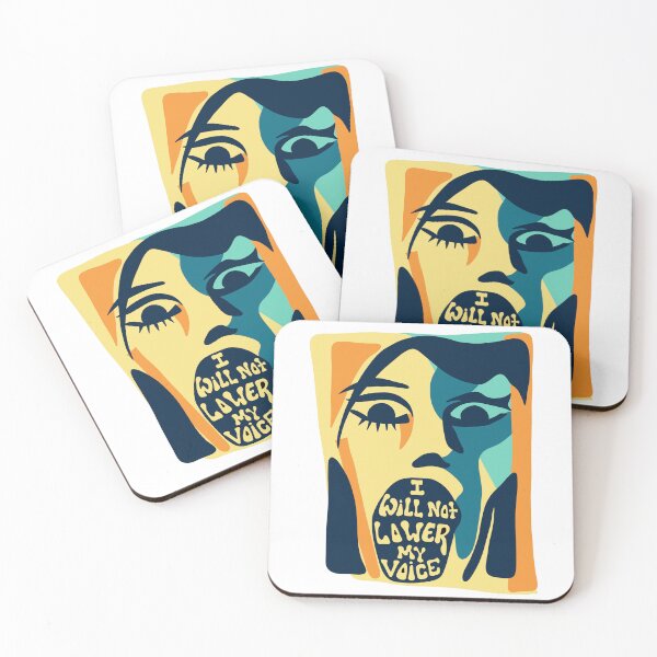 Item preview, I Will Not Lower My Voice designed and sold by Unhinged Heather.