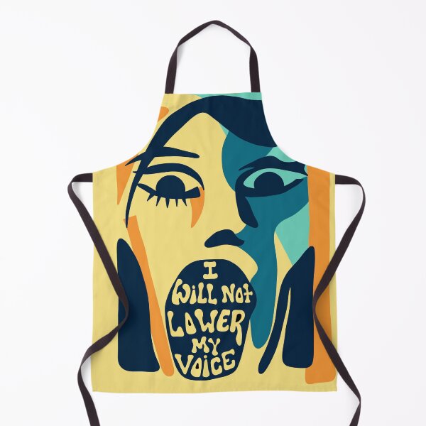 Item preview, I Will Not Lower My Voice designed and sold by Unhinged Heather.