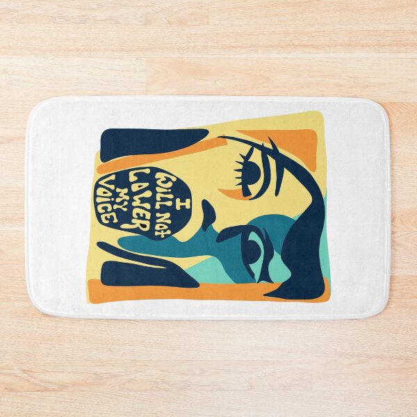 Item preview, I Will Not Lower My Voice designed and sold by Unhinged Heather.