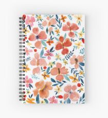 Wilde Blumen Spiralblock