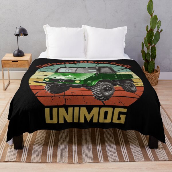 Item preview, Old Unimog Retro (on black) designed and sold by Groenendijk.