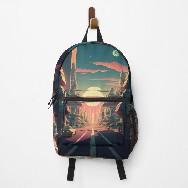 Item preview, Sunset on future street designed and sold by Rebelka.