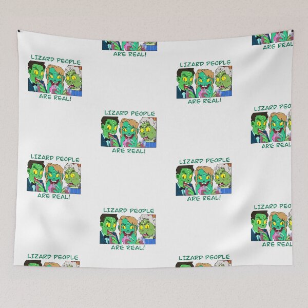 Item preview, Lizard People are Real designed and sold by DigitalRedesign.