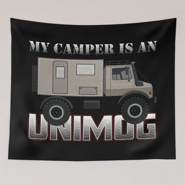 Item preview, My camper is an UNIMOG (on black) designed and sold by Groenendijk.