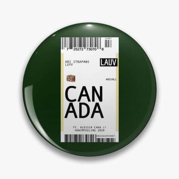 Item preview, lauv canada plane ticket   designed and sold by KelseyVeronica.