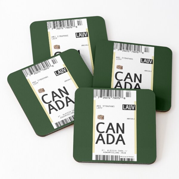 Item preview, lauv canada plane ticket   designed and sold by KelseyVeronica.