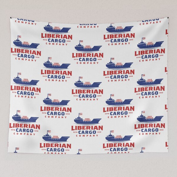 Item preview, Liberian Cargo Company - Cargo Battente Bandiera Liberiana (Borotalco, Carlo Verdone) designed and sold by KelseyVeronica.