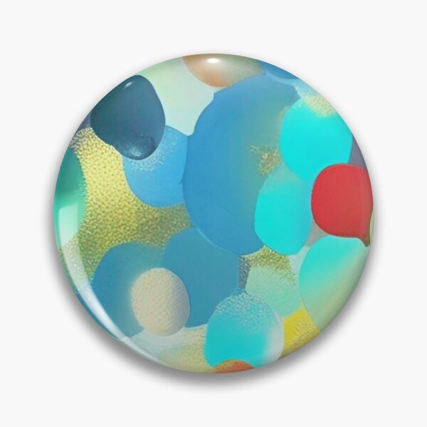 Item preview, Perpetual Spherical Occurrences - Colorful Circular and Oval Shape Pattern designed and sold by bandjdesigns.
