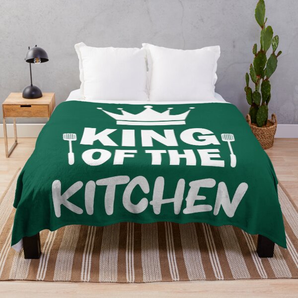 Item preview,  King Of The Kitchen, Gift For Dad, Cooking lover, Kitchen Quote, Gift for Fathers Day designed and sold by DesignHouse07.