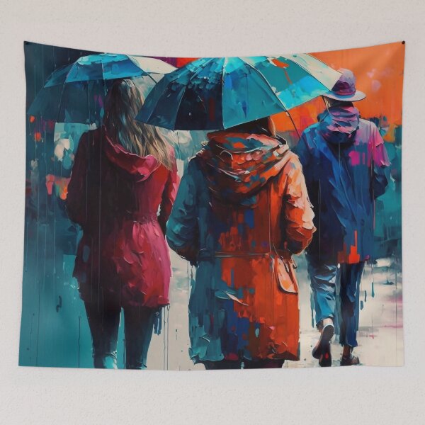 Item preview, Living Life, In The Rain 2 designed and sold by AICreateWorlds.