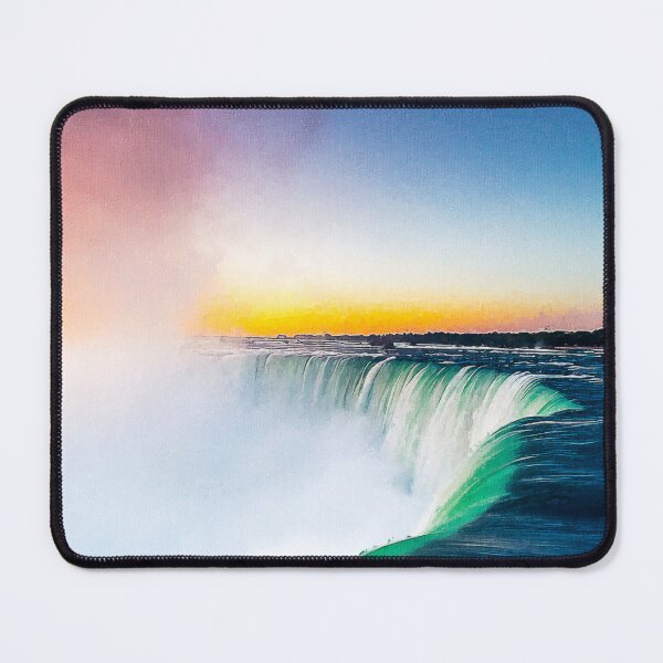 Item preview, Niagara Falls Landscape Oil Paint, Famous Waterfalls, Winter In Niagara Falls designed and sold by Trendymotion.