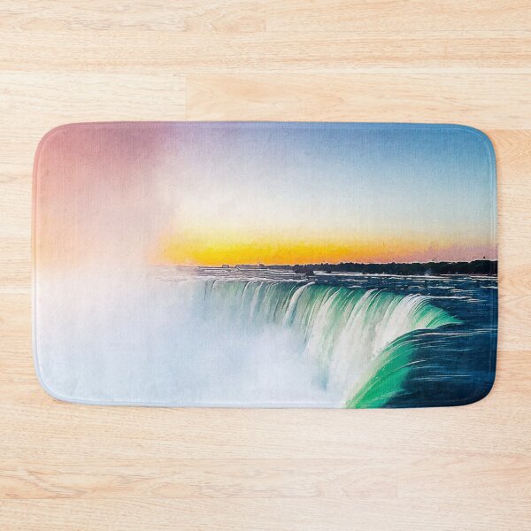 Item preview, Niagara Falls Landscape Oil Paint, Famous Waterfalls, Winter In Niagara Falls  designed and sold by Trendymotion.