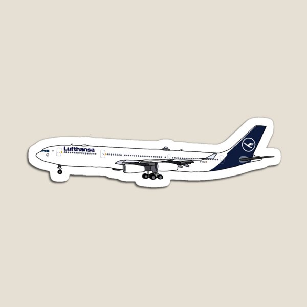 Item preview, Lufthansa Airbus A340-300 designed and sold by atlspotter.