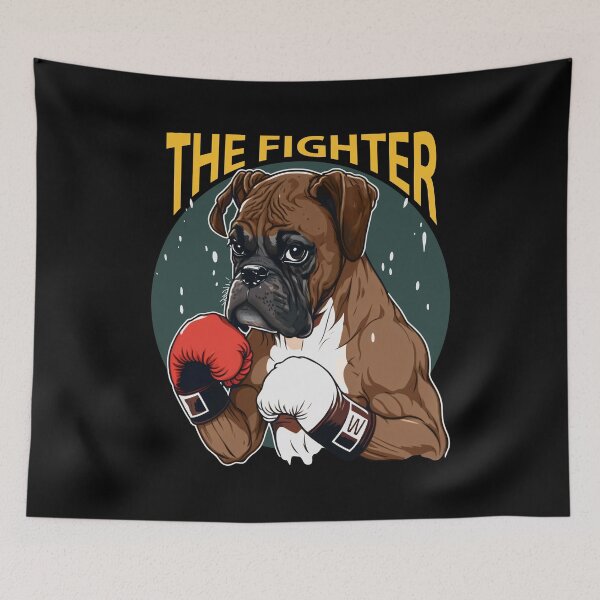 Artikelvorschau, Boxer-Hund - Der Kämpfer entworfen und verkauft von Bondoboxy.