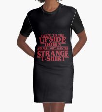 Stanger Things Graphic T-Shirt Dress