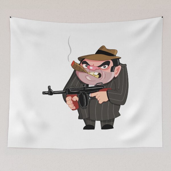 Item preview, Scary Short Gangster  designed and sold by mkzmerch.