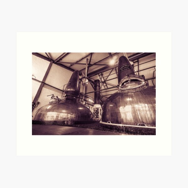 Item preview, Spirit Stills 1 and 2 at Laphroaig Distillery designed and sold by Wandering Spirits Global.