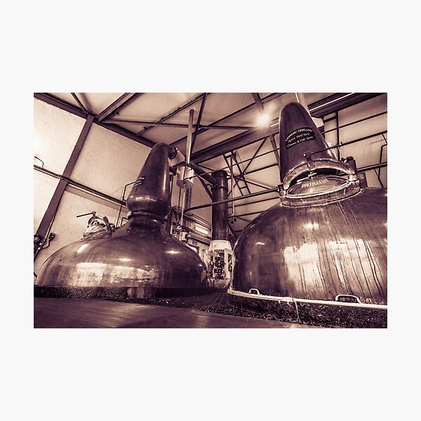 Item preview, Spirit Stills 1 and 2 at Laphroaig Distillery designed and sold by Wandering Spirits Global.