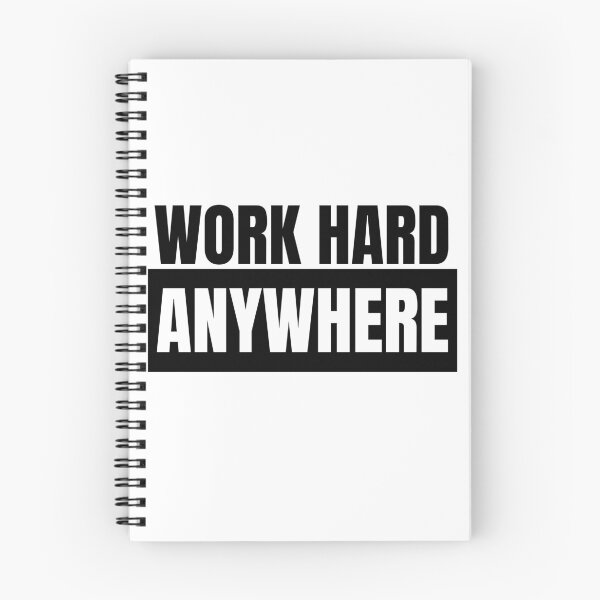 Item preview, Work Hard Anywhere designed and sold by Oreo2020 Creations.