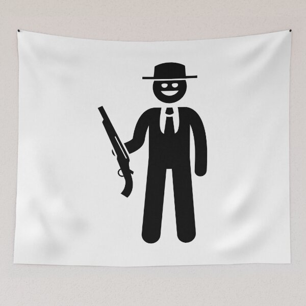 Item preview, Mafia Boss With Gun designed and sold by mkzmerch.