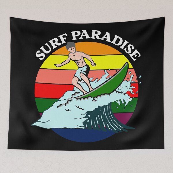 Item preview, Surfing Paradise designed and sold by Right-Fit27.