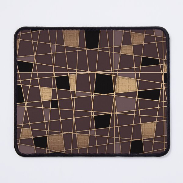 Item preview, Brown geometric pattern designed and sold by fuzzyfox.