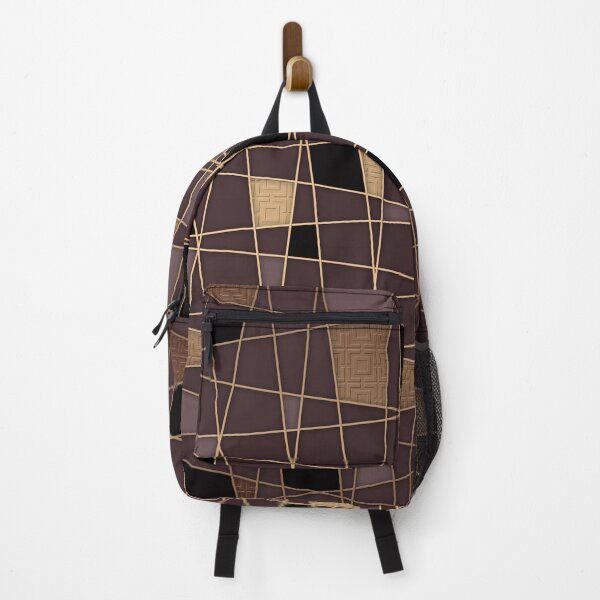 Item preview, Brown geometric pattern designed and sold by fuzzyfox.