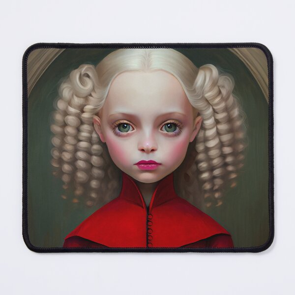 Item preview, Girl in Red Dress designed and sold by ARTIMITY.