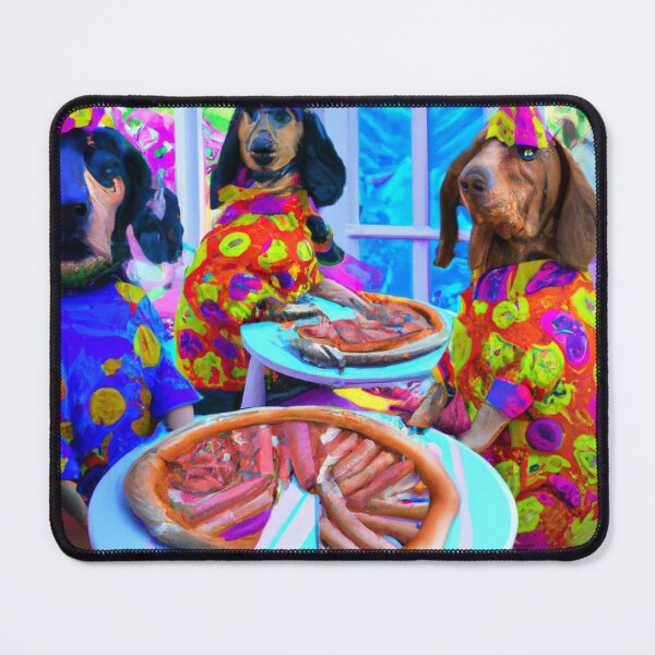 Item preview, Weiner dog Pizza Party designed and sold by Bakesales.
