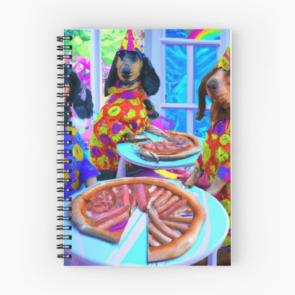 Item preview, Weiner dog Pizza Party designed and sold by Bakesales.